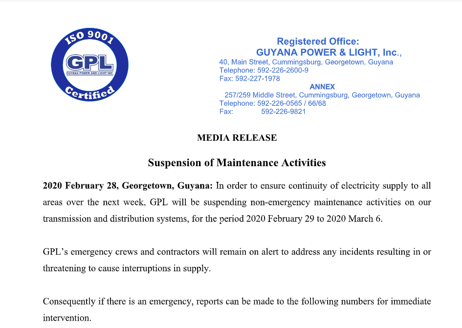 No schedule blackouts during elections week