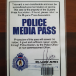 Top Cop, GECOM, Parties allowed tense atmosphere for media workers; Press body dissatisfied 