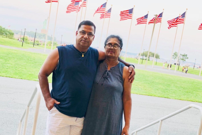 Woman killed as car knocks couple from motorcycle; while another runs her over