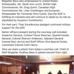 NO PERMISSION GRANTED: GDF delets images of Army meeting with ABCE Diplomats