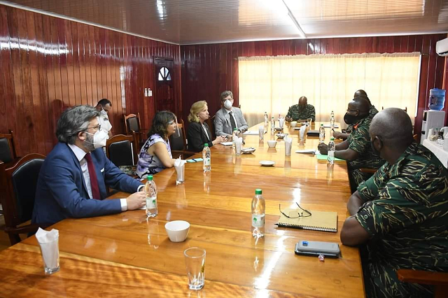 NO PERMISSION GRANTED: GDF delets images of Army meeting with ABCE Diplomats