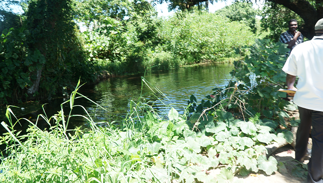 Squatters swimming, dumping waste in your drinking water