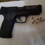 Five arrested as gun ammo discovered