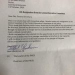 Granger's trusted friend dumps PNC; mentions lack of consultation
