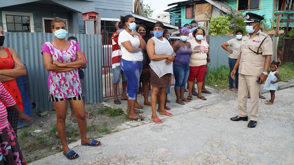 Hicken leads relief to Great Diamond; seeks out skilled unemployed youth