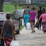 Hicken leads relief to Great Diamond; seeks out skilled unemployed youth