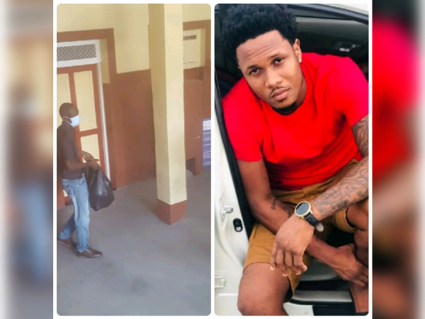 Kester Lewis in Court and the late David Barclay