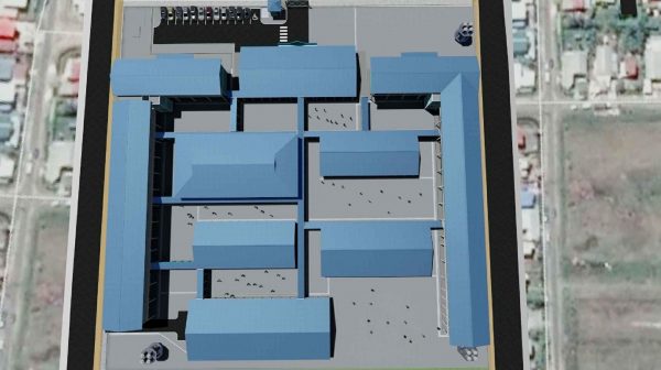 3D1 and 3D3 - The dimensional presentation of the Prospect Secondary School