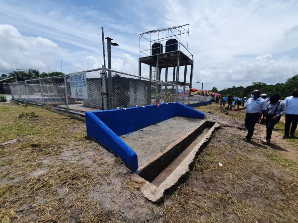 Water system reduces Moblissa's reliance on the rain and creeks