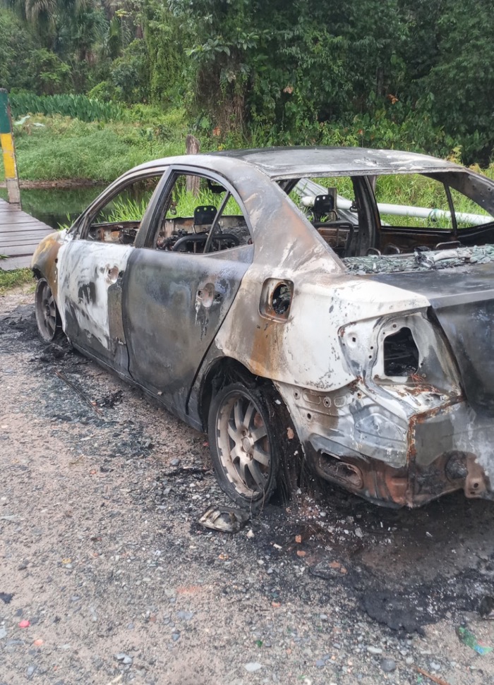 Businesswoman's vehicle torched