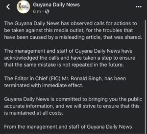 Fake News brings, protest, racial hostility, looting, robbery and violence to ECD 