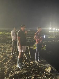 President Irfaan Ali is playing on the job