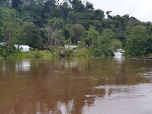 Village evacuating women and children as flood hits Kaikan, Region 7