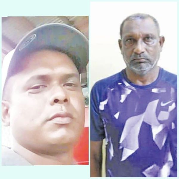 Arvin Toolsie Mayhilall (left) and convicted killer Nankishore Persaud