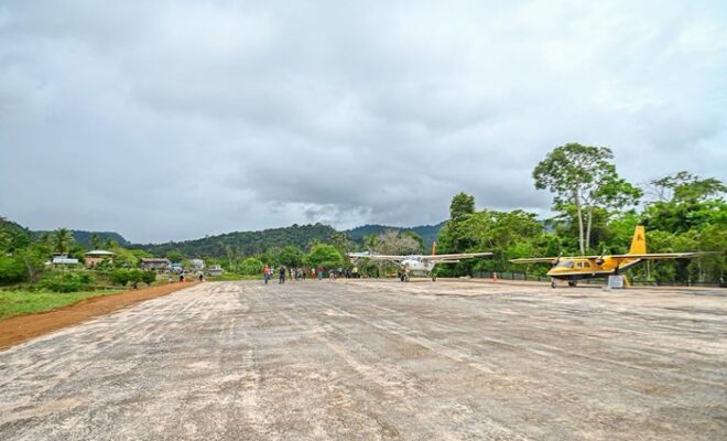 Two month old $397 Million airstrip in distress