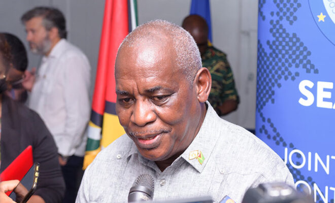 Minister Benn loses his tongue as businessman's guns seized