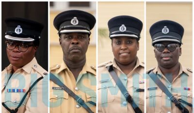 Dull and Happy Faces as police promotions announce