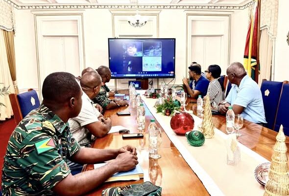 US STRIKES ON VENEZUELA: Pres. Ali meets top security personnel