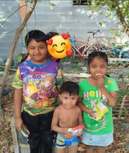 MV BARIMA: Mother and children were heading to visit relatives